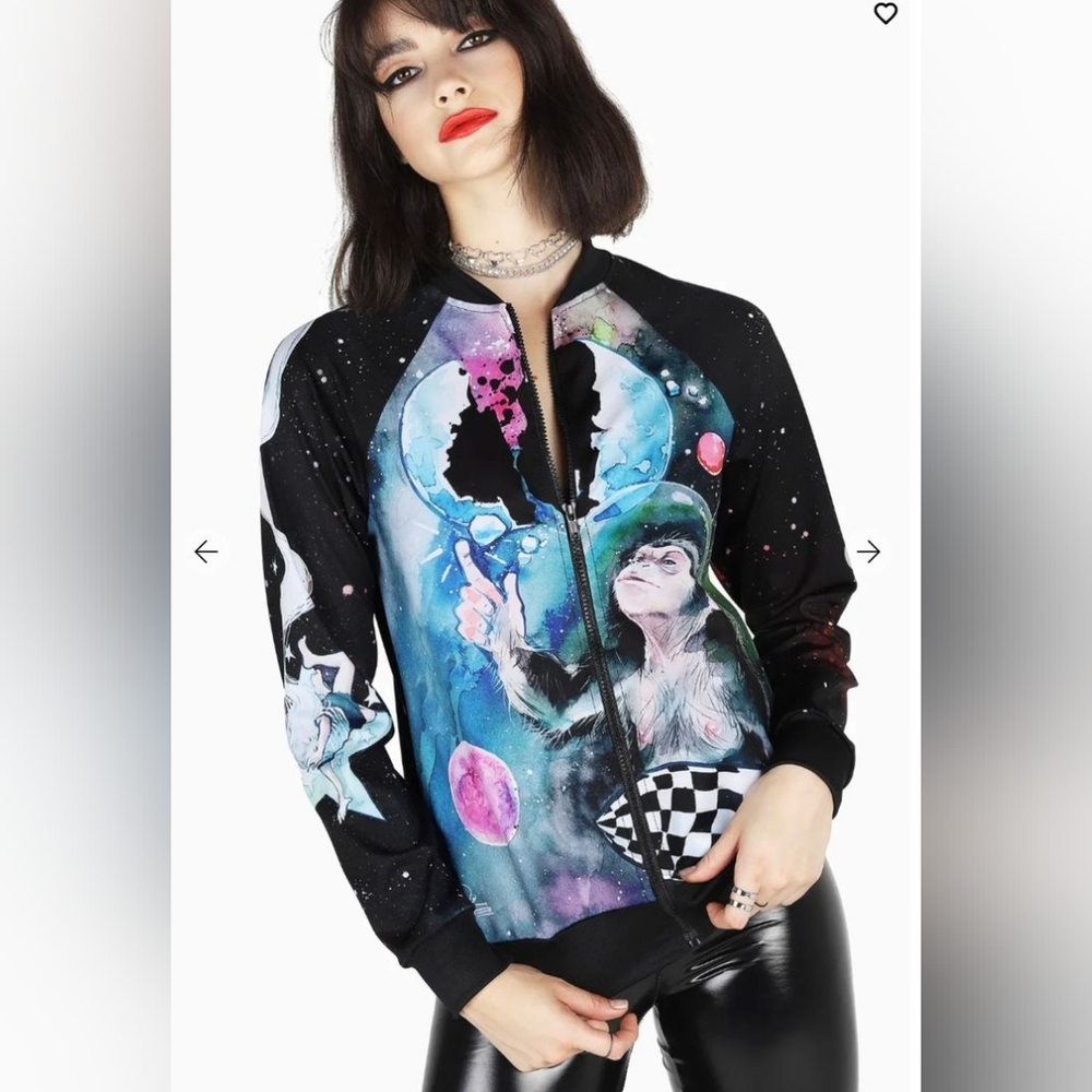 Blackmilk x Lora Zombie Destroyer Of Worlds Raglan Bomber